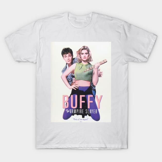 Buffy the Vampire Slayer - from original movie poster 1992 T-Shirt by Window House